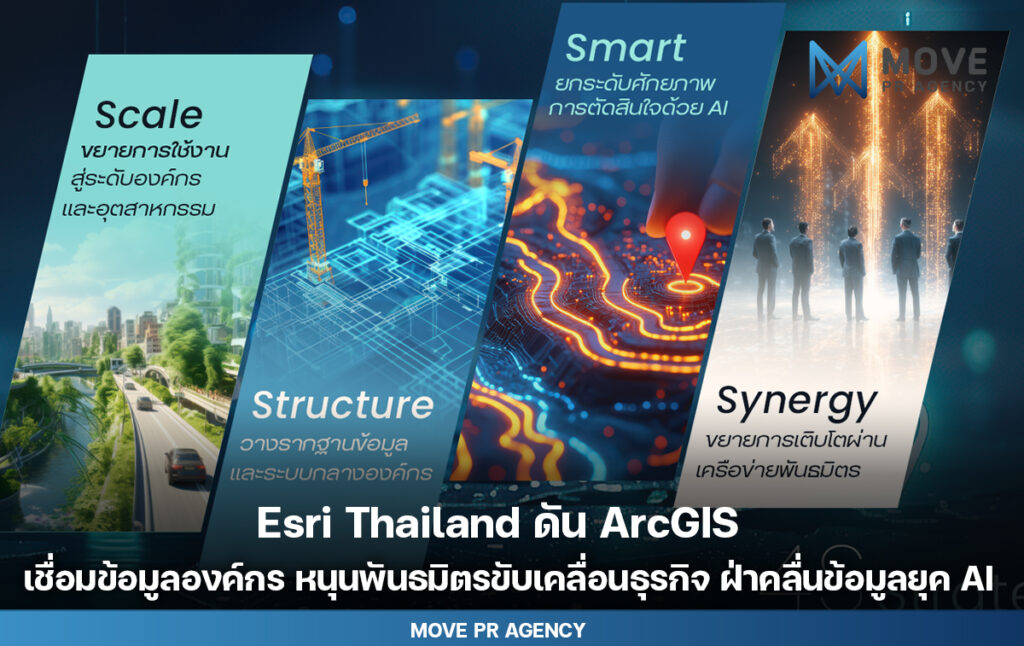 Esri Thailand ดัน ArcGIS สู่ Strategic Location Intelligence Platform เชื่อมข้อมูลทั้งองค์กร หนุนพันธมิตรขับเคลื่อนธุรกิจ ฝ่าคลื่นข้อมูลยุค AI